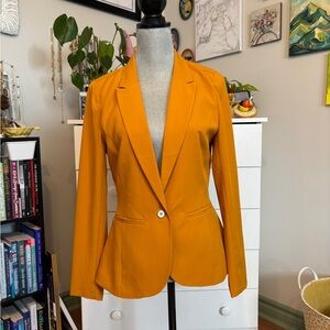 Women's Mustard Blazer
